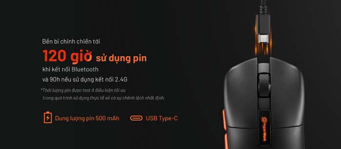 TNC Store Chuột Gaming Hyperwork Helios Black